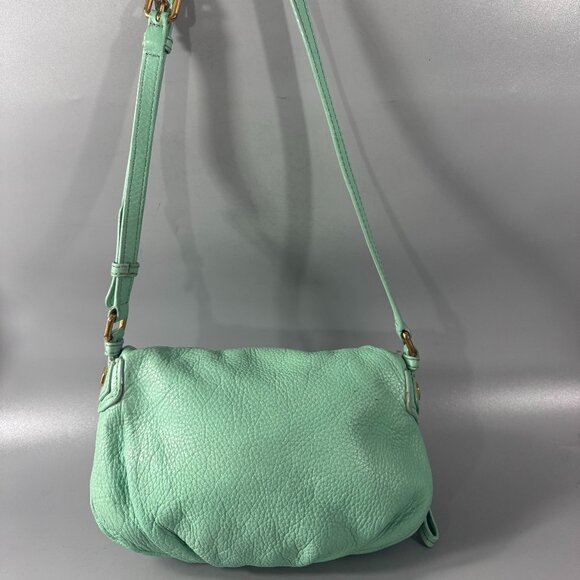 Marc By Marc Jacobs Mint Green Leather Mini Q Natasha Shoulder Bag - Picture 7 of 15
